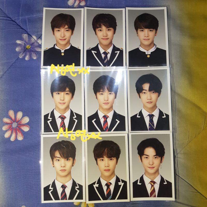 READY THE BOYZ SKOOLOOKS PC PHOTOCARD SANGYEON JACOB YOUNGHOON HYUNJAE JUYEON KEVIN Q HAKNYEON HWALL