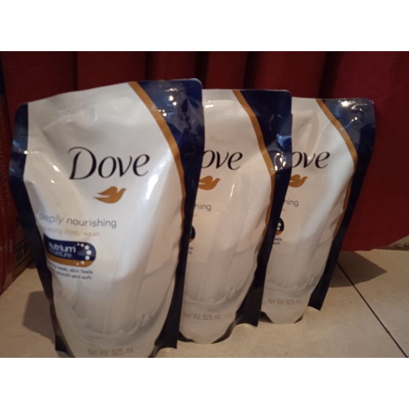 DOVE Deeply Nourishing Sabun Mandi Cair Refill 850ml