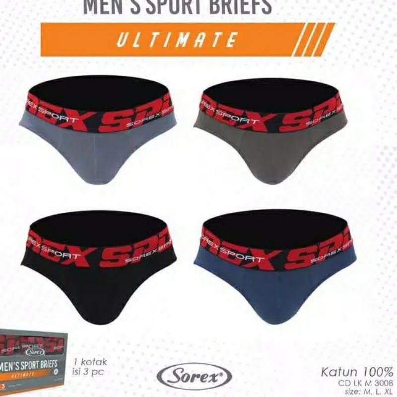 celana dalam pria sorex