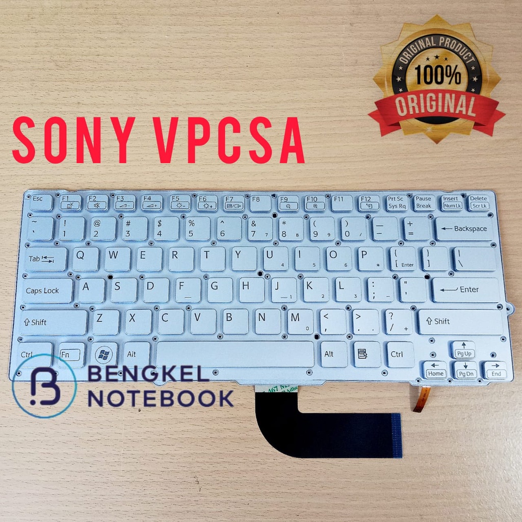 Keyboard Sony VPCSB VPCSD VPCSA Silver kecil