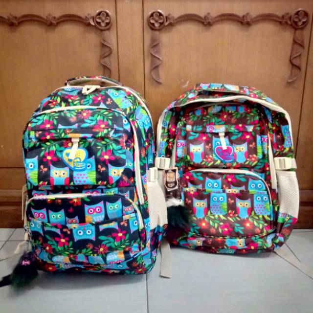 Tas Punggung Anak Sekolah Silver Girl Owl