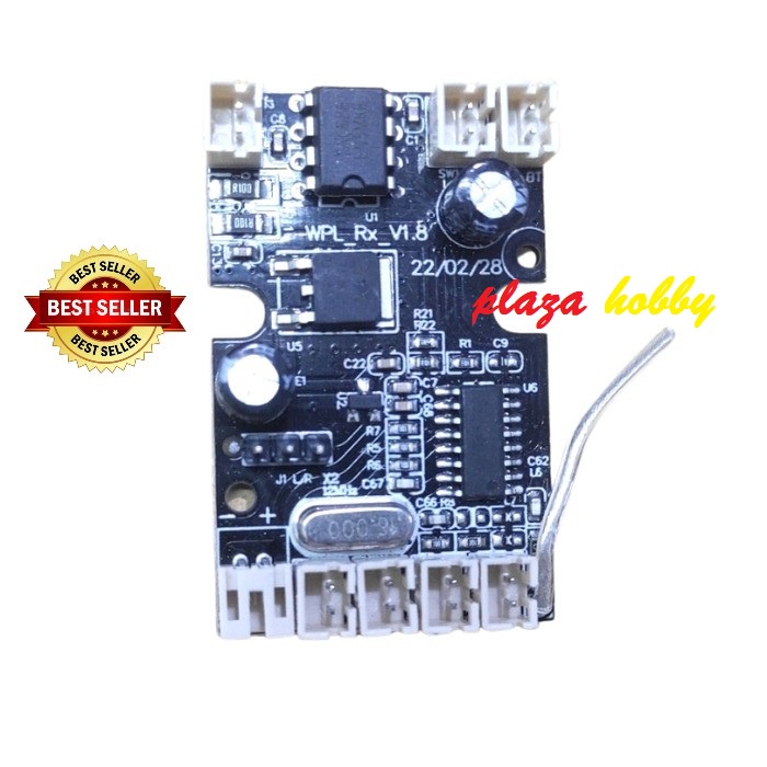receiver board WPL D42 kode board WPL rx v1.8 original board rc hijet