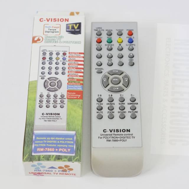 Remot TV C-VISION RM 7860 TV DIGITEC POLYTRON