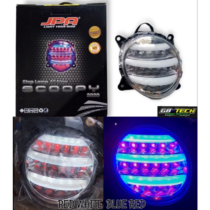 STOPLAMP SCOOPY NEW 2021 2022 ORIGINAL JPA