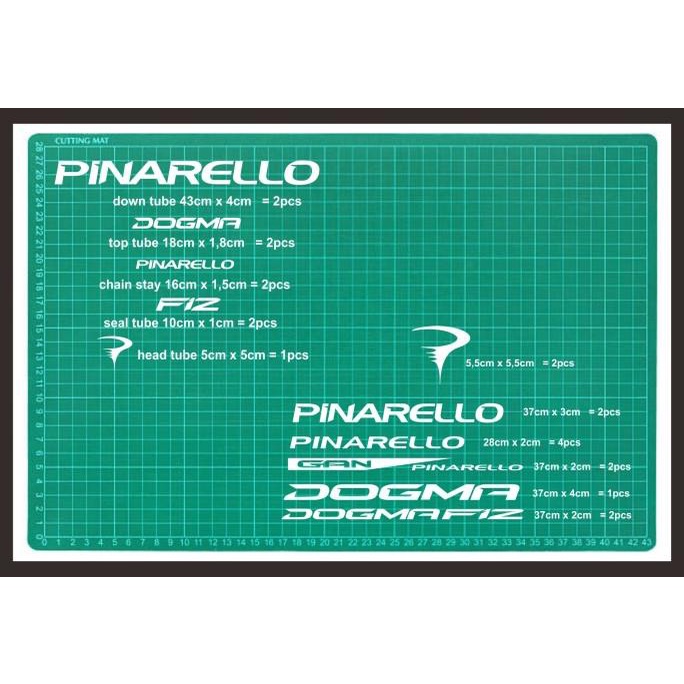 Sale Sticker Cutting Sepeda/Sticker Pinarello Sale