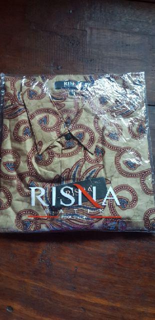 Risna Batik Krb175 Kemeja Batik Pria Lengan Panjang Exclusive Batik Primis M L Xl