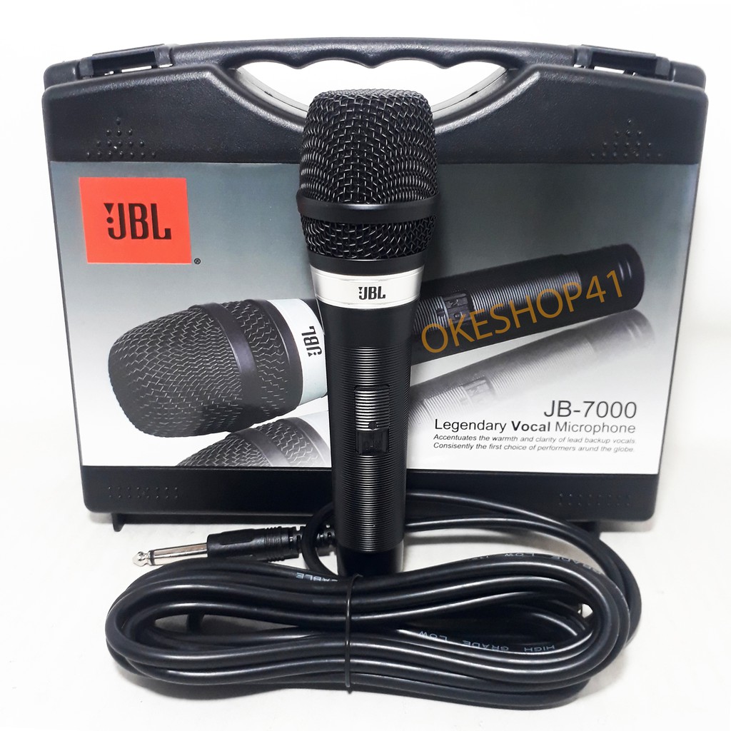 Jbl Mic Karaoke Kabel Jb-7000 Legandary Vocal Microphone