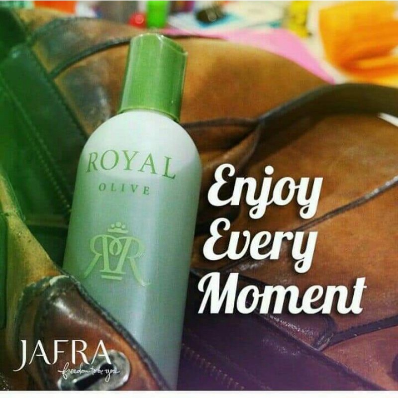 minyak zaitun royal jelly body oil jafra