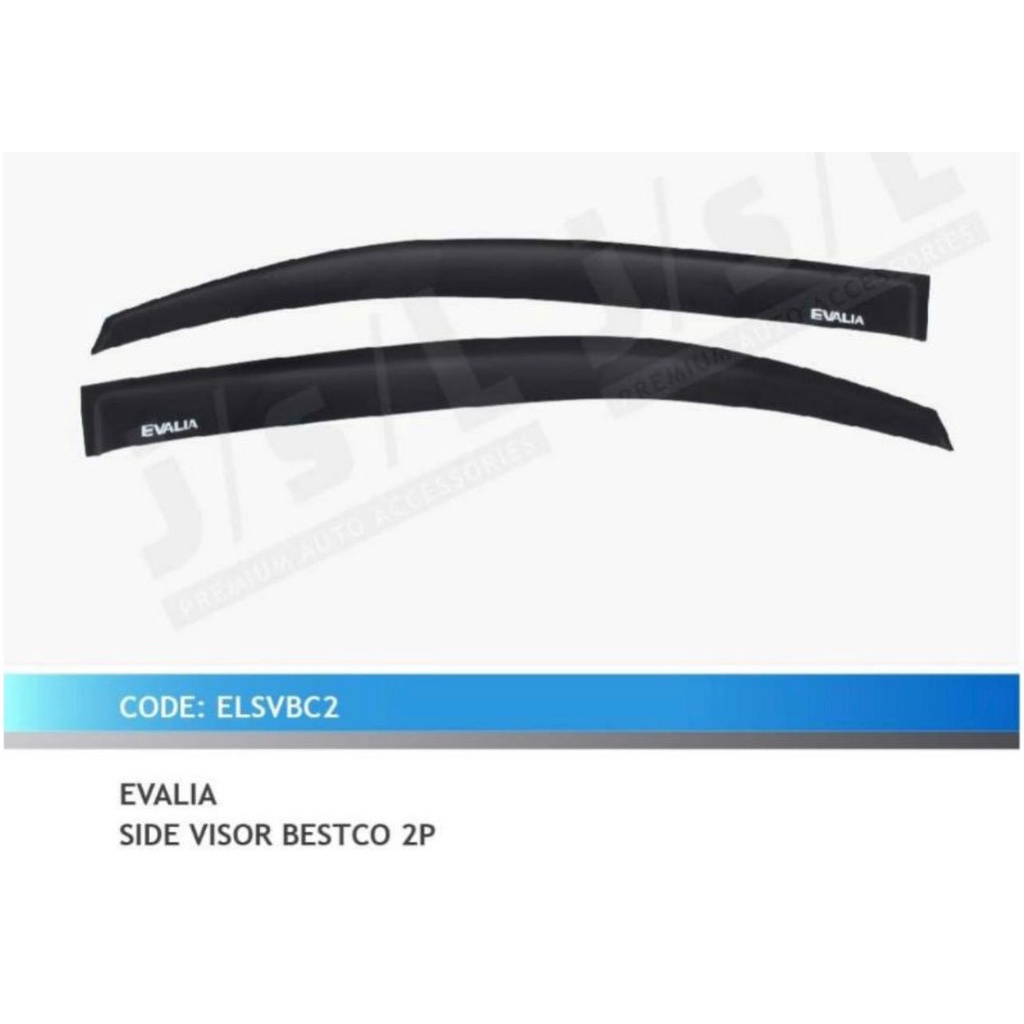 Talang Air Nissan Evalia Side Visor Bestco 2 PCS