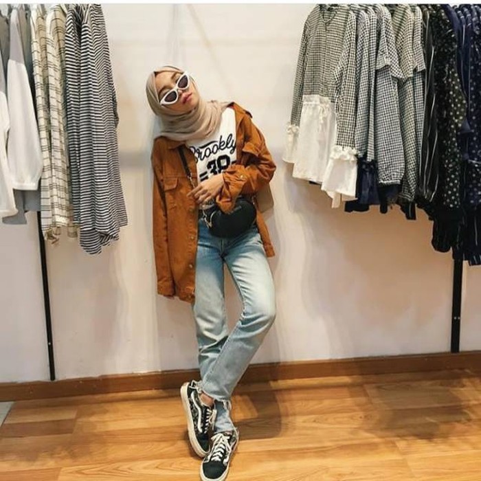 Unik OVERSIZE JAKET MUSTARD   KUNING Murah