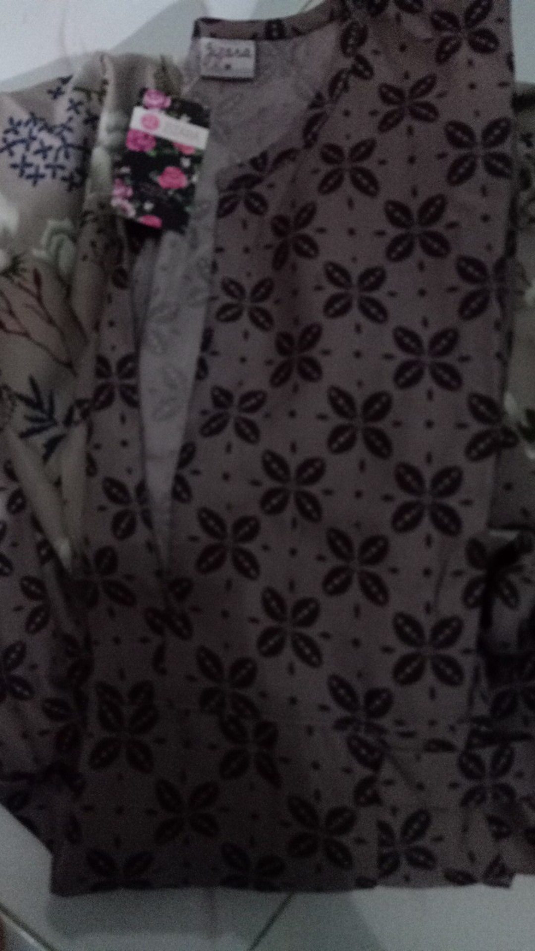 Shidqia Dress Zizara Gamis Batik Ekslusif Busui Bumil Wudhu Friendly