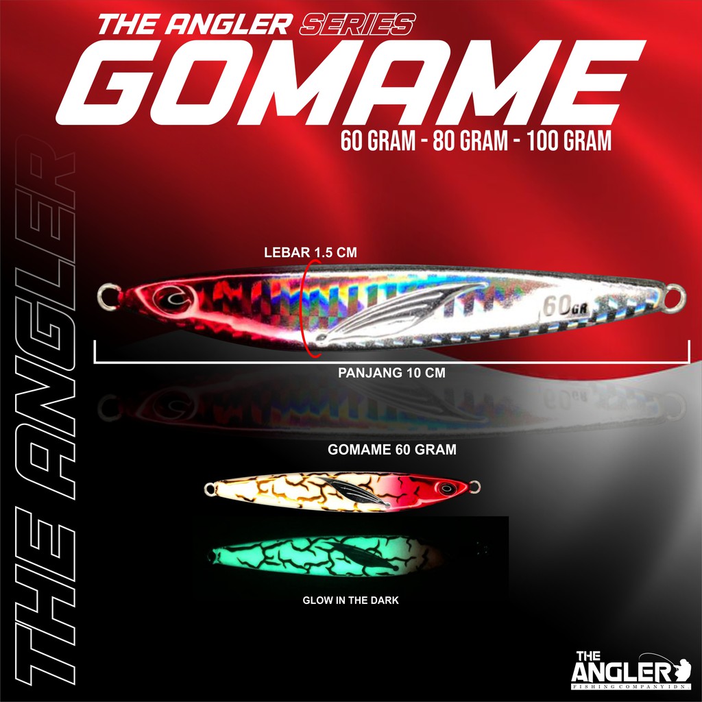 Metal Jig Gomame The Angler Series