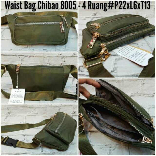 Waistbag chibao 8005 - 4 ruang