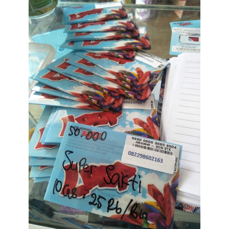 KARTU SUPER SAKTI TELKOMSEL 10gb 23k/bln