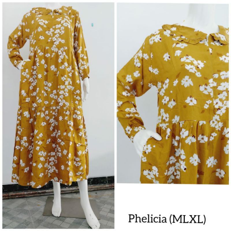 Gamis Rampel Phelicia/Midi Dress Phelicia