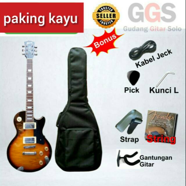 gitar elektrik gibson les paul custom