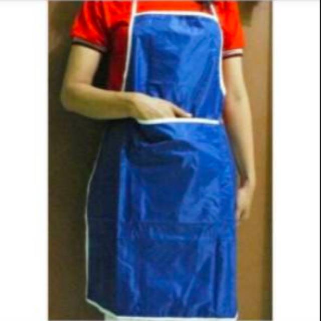 CELEMEK PARASUT TAHAN AIR APRON WATERPROOF