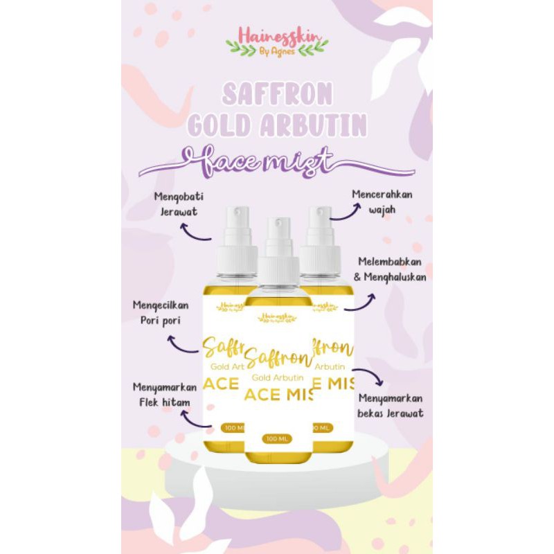 [DIST] CALMING FACE MIST SAFFRON 100ML