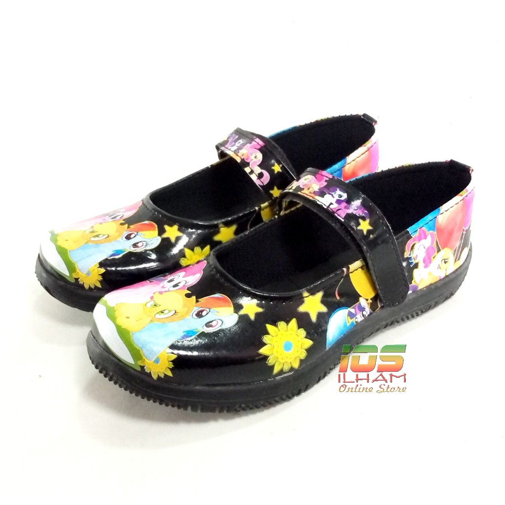 Blue Cherry G.01 Sepatu Pantofel Anak Perempuan Little Pony Size 26-35