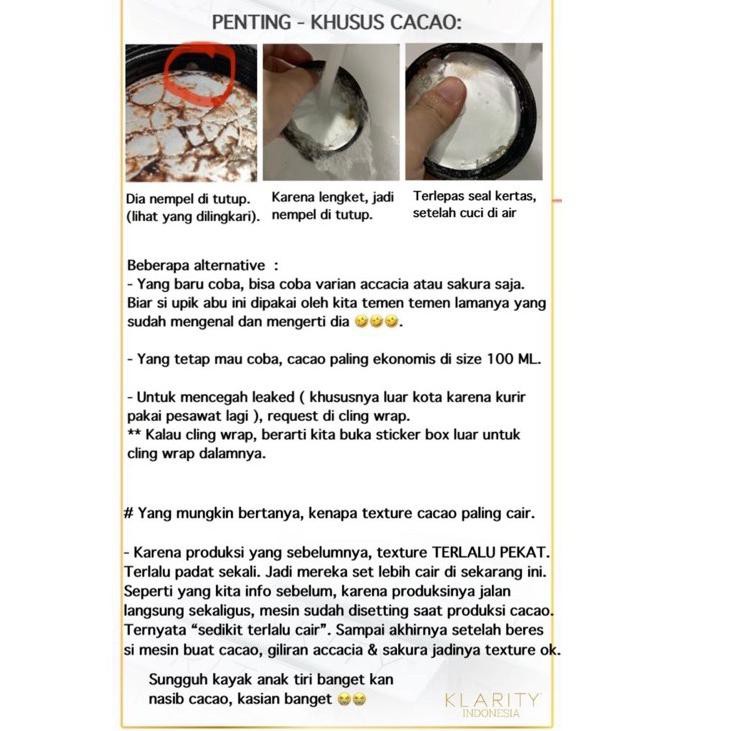 KLARITY O2MUD / OXYMUD MASK