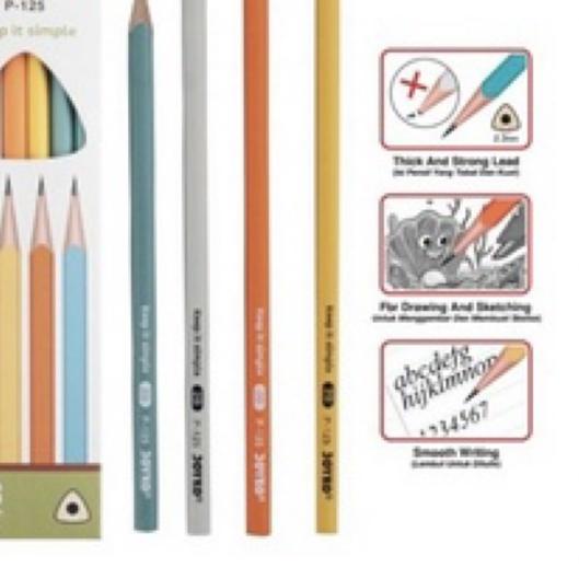 

PENAWARAN BESAR! P 125 Pencil 2B warna pastel cantik Sketch Drawing P-125 P125 Joyko isi 12 pcs HOT Product/[Terlaris Today]/【Import Terbaik】/Grosir/「5.5 F⚡ASH SALE」