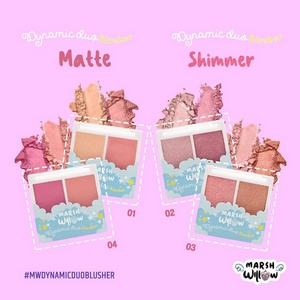 ⭐BAGUS⭐ MARSHWILLOW DYNAMIC DUO BLUSHER | Blush On