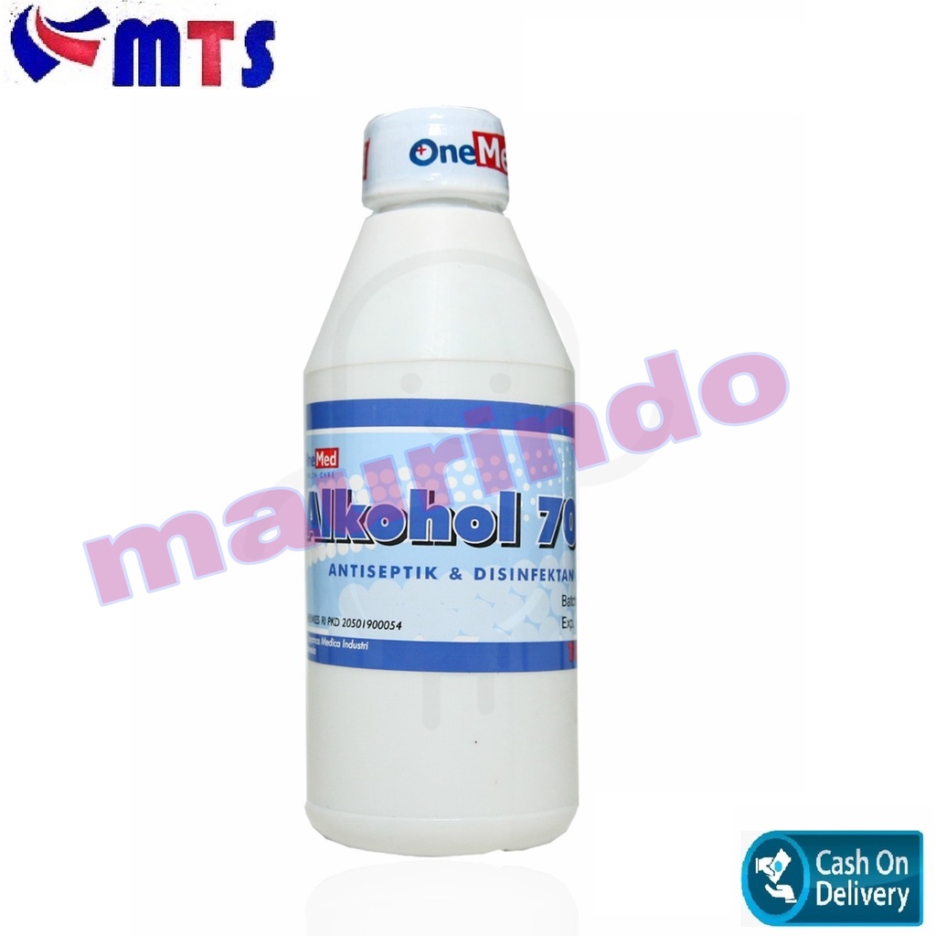 COD - Alkohol 70 % 100ml Onemed Alcohol 70% 100 ml