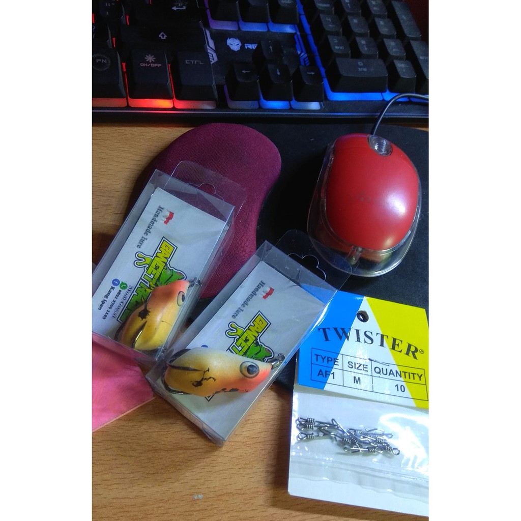 Umpan Ikan Gabus Soft Frog
