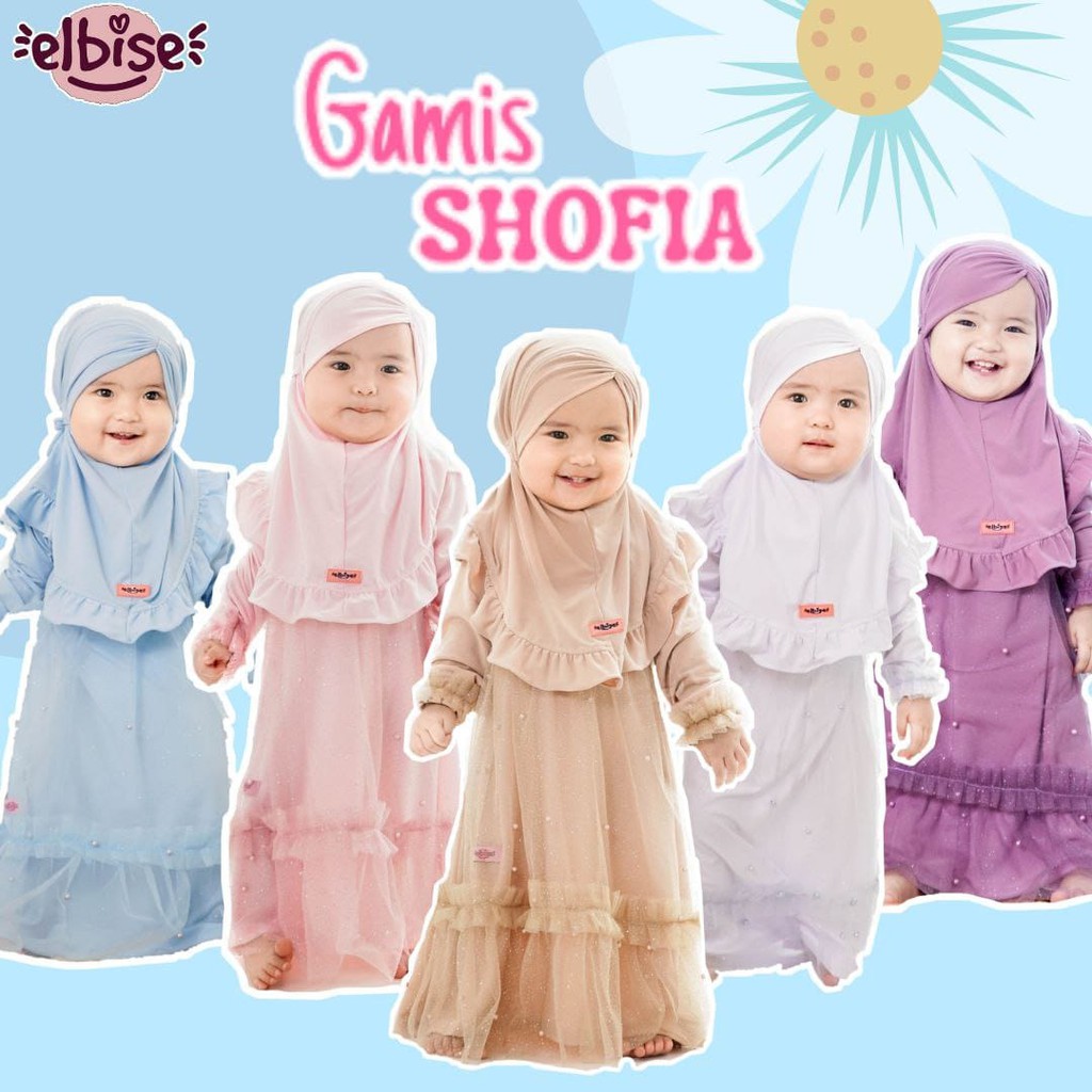 [PRE ORDER] Gamis Bayi Gamis Anak SHOFIA by ELBISE