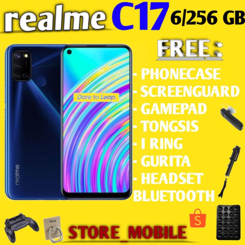 REALME C17 6/256 C 17 RAM 6GB ROM 256GB GARANSI RESMI