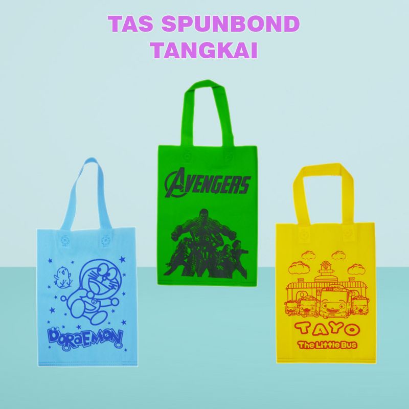 

Tas Kain Tali Spunbond Karakter Isi 12pcs