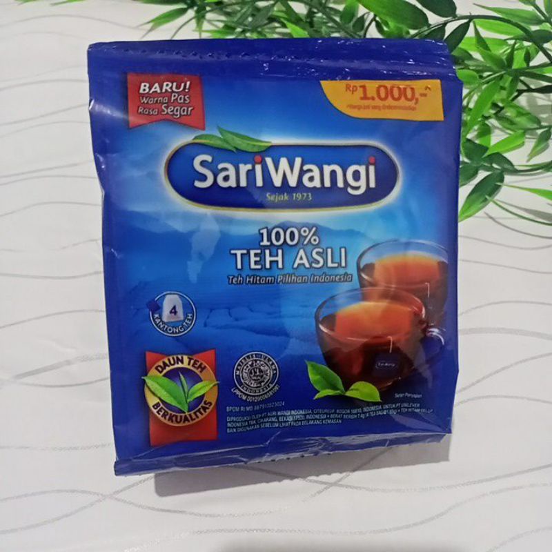 

Teh Celup SARIWANGI Renceng isi 6 Sachet
