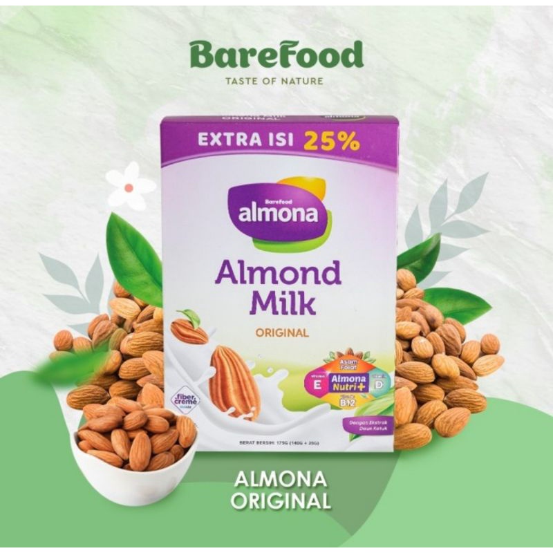 Almona Almond Milk Powder 175gr/Susu ASI Booster Dengan Ekstrak Daun Katuk