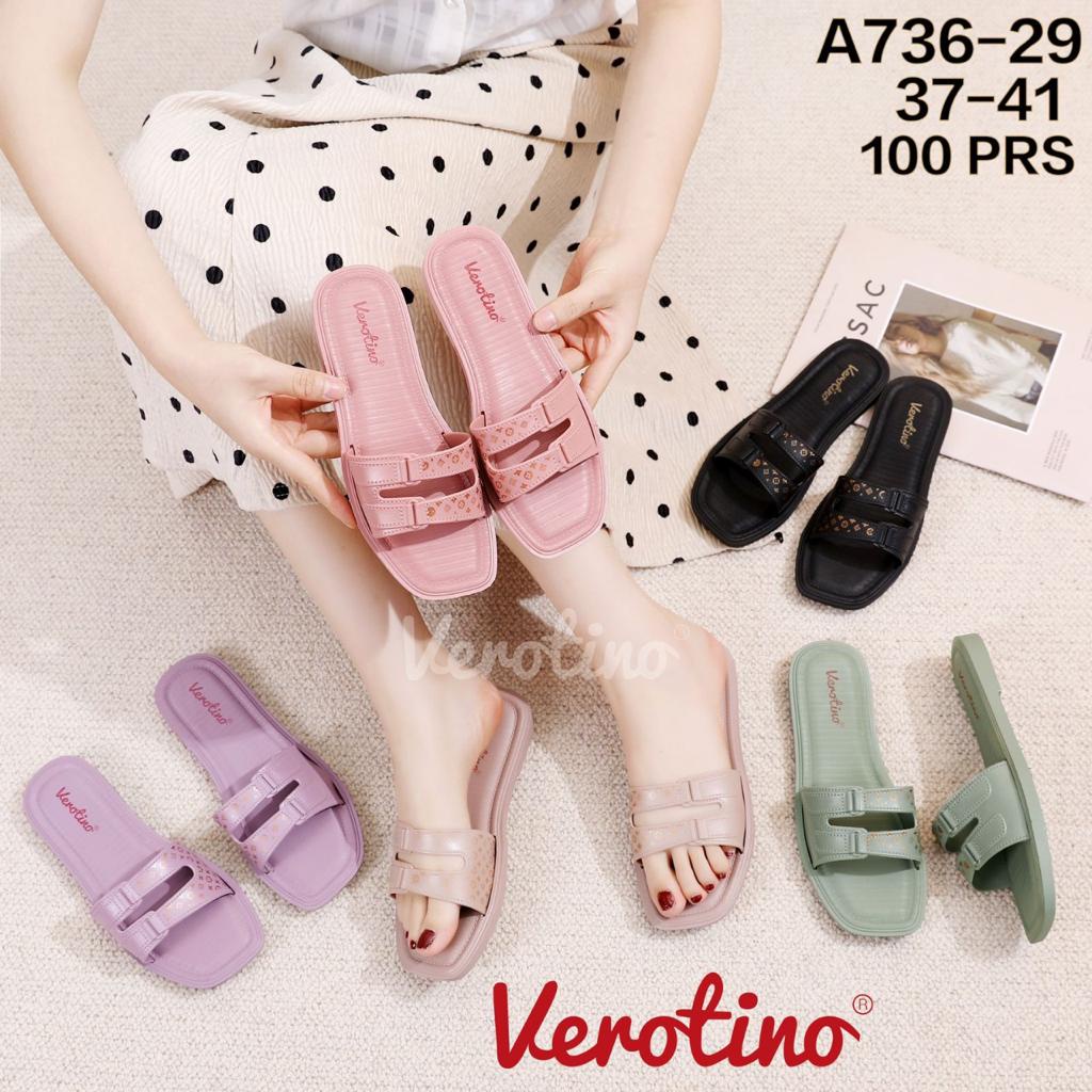 Sandal teplek wanita Karet SUPER MURAH Verotino A736-29