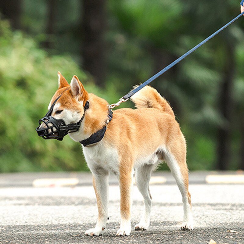 Masker Penutup Mulut Anjing Besar – Kecil Anti Gigit Gonggong
