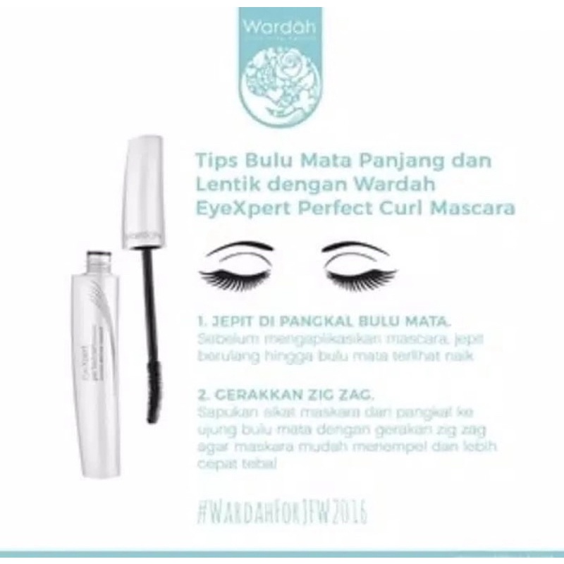 Wardah Mascara EyeXpert Perfect Curl Mascara 7ml