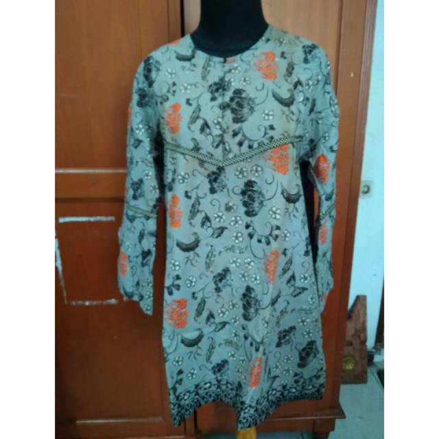 Batik tulis MALIGE - Atasan Batik Tulis - Blouse All Size Wanita - Atasan wanita Kekinian