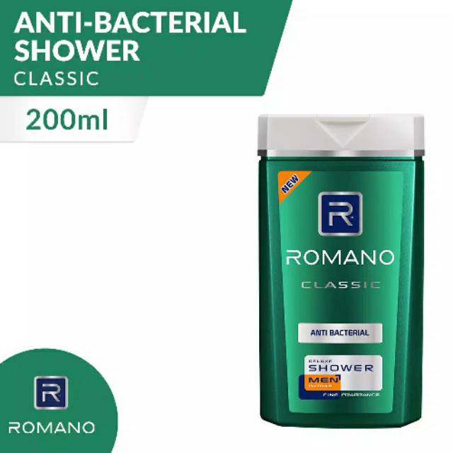 Romano Bodywash Anti Bakteri Classic 200 mL