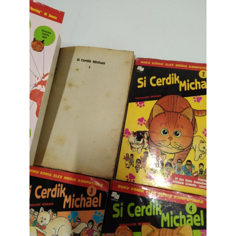 si cerdik michael 1-4 end cetakan lama