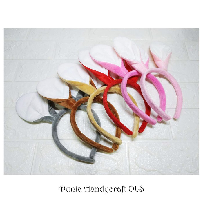 BANDO RUSA IMUT Bando Imut Cantik Aksesoris Rambut Murah