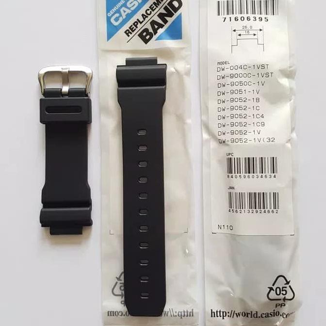 STRAP JAM TANGAN CASIO G-SHOCK GSHOCK DW 9052 / DW 004 ORIGINAL
