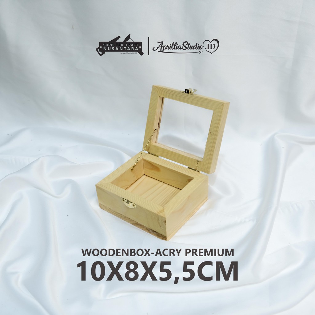 WOODEN BOX | BOX KOTAK KAYU DECOR CRAFT EKSKLUSIF