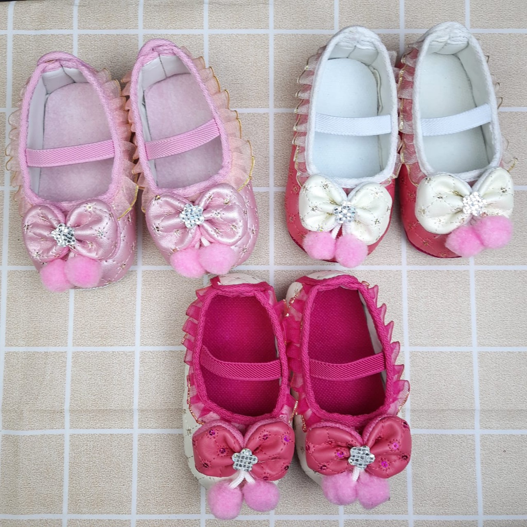 mandirishoestore-EPATU PREWALKER ANAK PEREMPUAN 0-12 BULAN FPY15