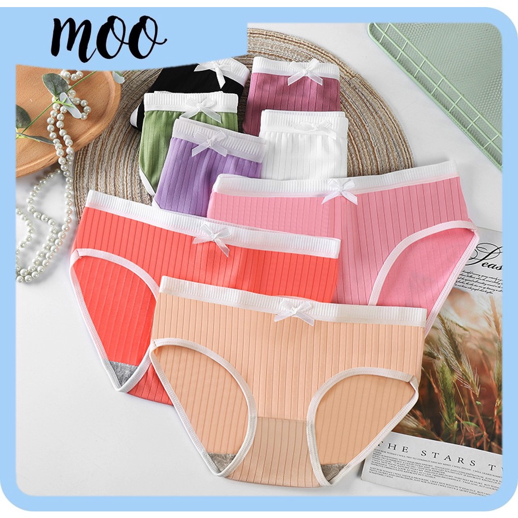 MOO C544 CELANA DALAM WANITA CD BAHAN UNDIES CD PREMIUM PITA LIST PUTIH COD