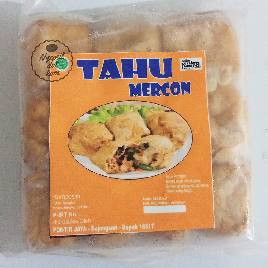 

TAHU MERCON / TAHU MERCON FROZEN / TAHU PEDAS / TAHU CABE RAWIT