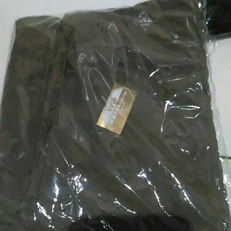 size L MARYAM WILLDA COLLECTION JILBAB KHIMAR KERUDUNG wilda BERGO-Abu Sedang