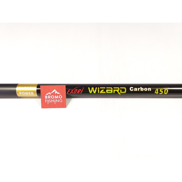 Joran Tegek EXORI WIZARD CARBON 450 / 4.5 meter pole baronang