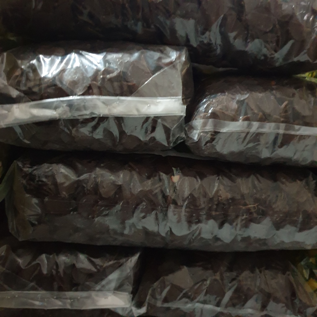 [Bal] Kerupuk Krupuk Mentah Jengkol Warna Hijau Hitam Merah Mutu Istimewa Cap Kapal Emas isi 5kg - JK**