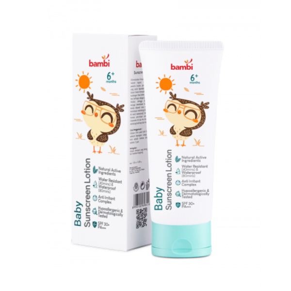 ♥BabyYank♥ Bambi Baby Sunscreen Lotion 100 ml