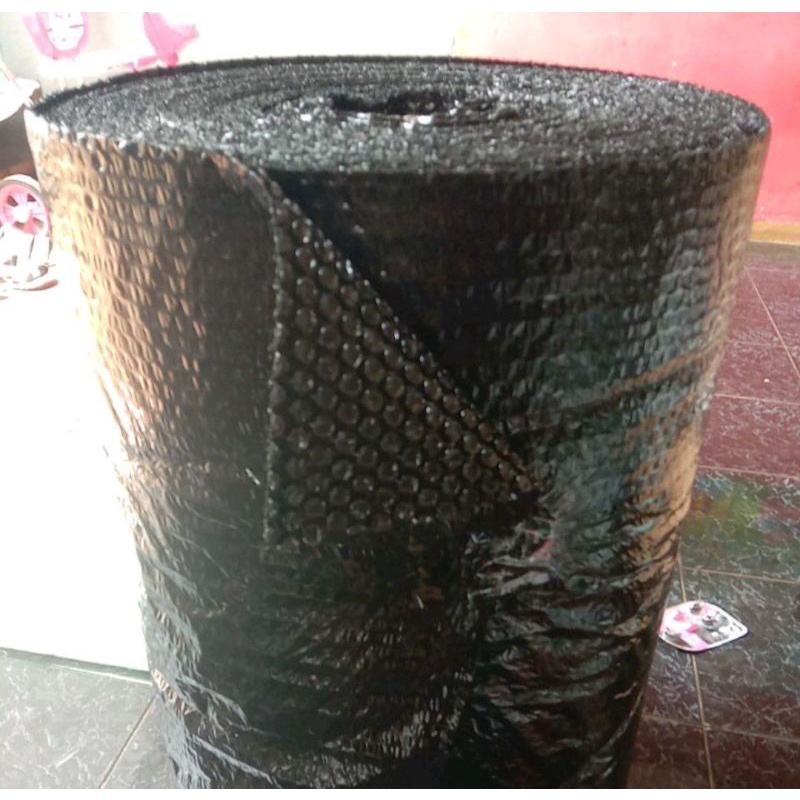 

bubble wrap hitam tambahan biaya paking